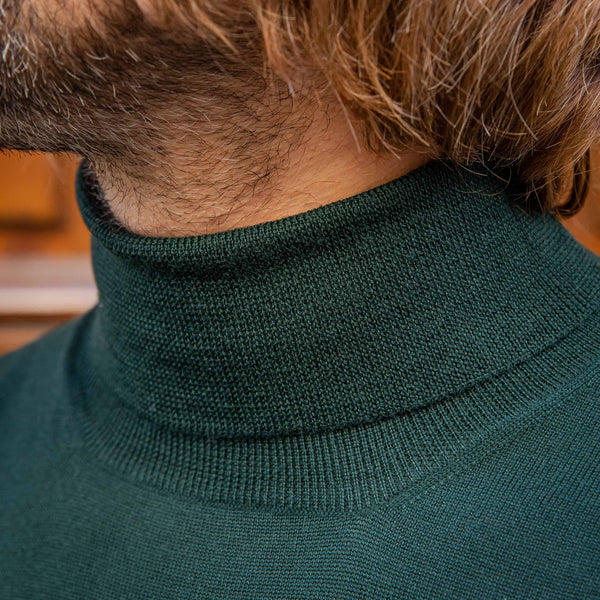 Power Blade 2 Col Roulé Zippé Woolpower 200, Vert Pin – Neuf Avec étiquettes, Matière Technique Vêtement Technique Woolpower Neuf