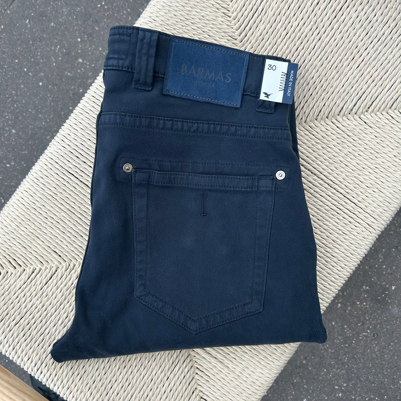 Pantalon chino bleu marine