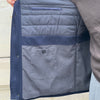 Parka en cachemire Loro Piana bleu marine