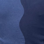 Cardigan bi-couleurs laine et cachemire bleu marine et bleu jean