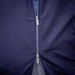 Blouson bleu marine réversible