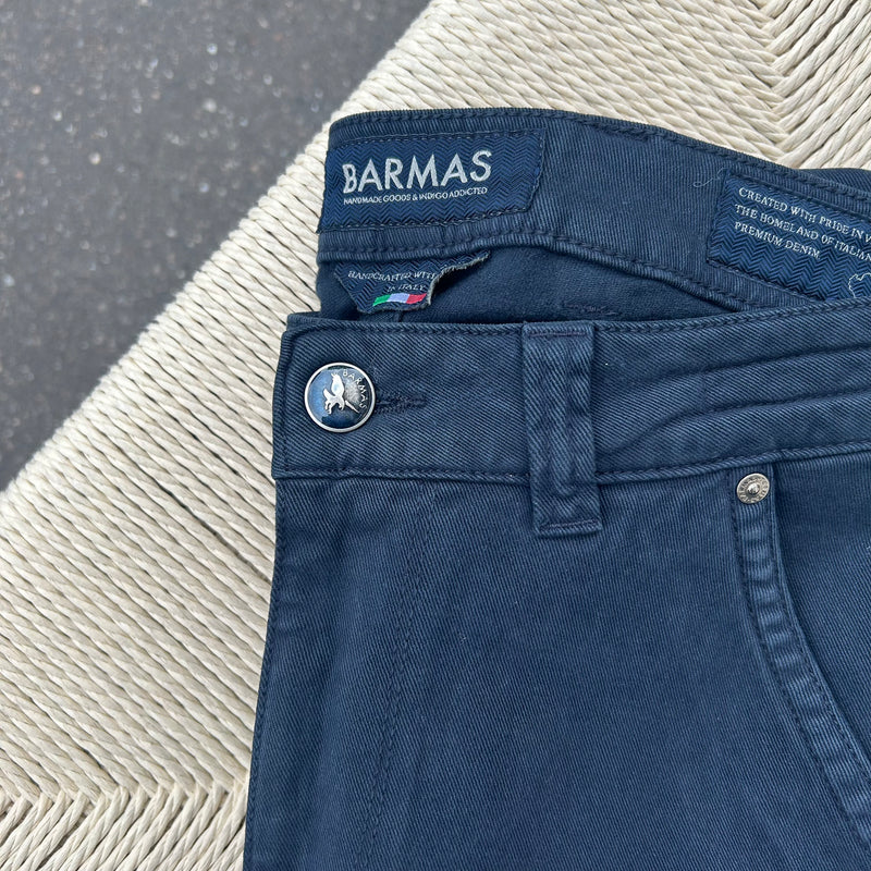 Pantalon chino bleu marine