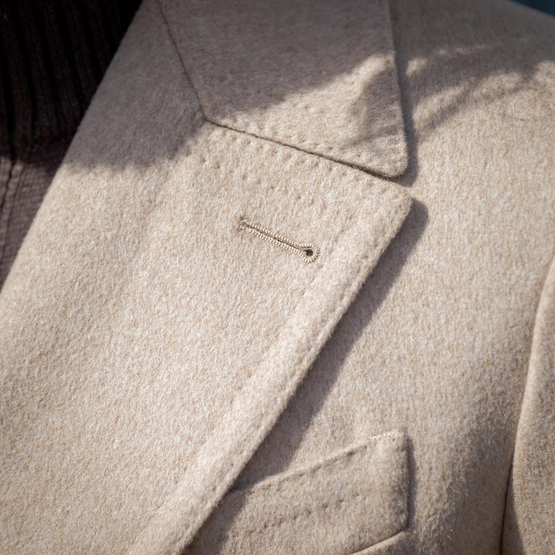 Manteau « polo coat » beige clair