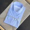 Chemise twill blanc col positano