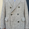 Manteau « polo coat » gris chiné
