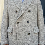 Manteau « polo coat » gris chiné