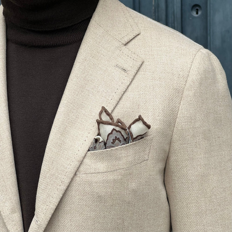 Veste napolitaine écru