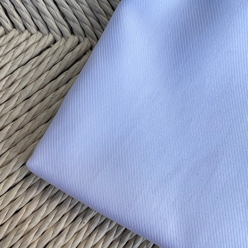 Chemise twill blanc col positano