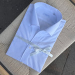 Chemise coton blanc col positano