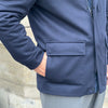 Parka en cachemire Loro Piana bleu marine