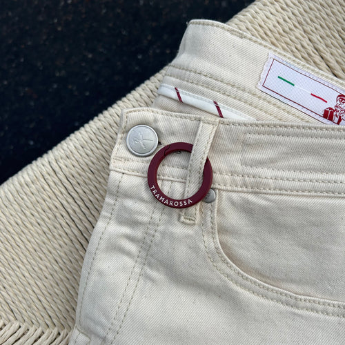 Jeans Leonardo écru