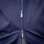 Blouson bleu marine réversible