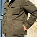 Field jacket vert