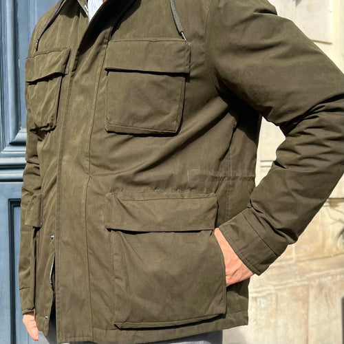 Field jacket vert