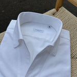 Chemise blanche oxford col positano