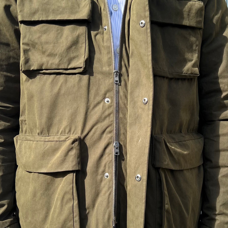 Field jacket vert