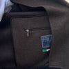 Blouson en jersey de cachemire bleu marine