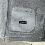 Veste croisée gris clair laine et cachemire Loro Piana