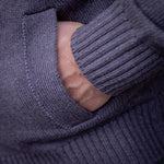 Gilet taupe en laine vierge