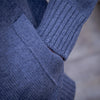 Gilet en laine vierge gris