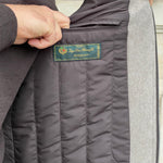 Gilet sans manches greige laine laine Loro Piana