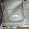 Veste croisée gris clair laine et cachemire Loro Piana