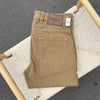 Pantalon chino HEAVY beige ocre