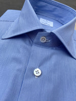 Chemise bleu à rayures