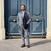 Manteau réversible PEAK gris/bleu marine