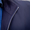 Blouson bleu marine réversible