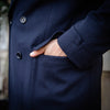 Manteau « polo coat » bleu nuit