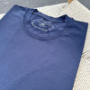 T-shirt “GIZA” manches longues bleu marine - FEDELI