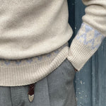 Pull « Cortina » laine et cachemire beige