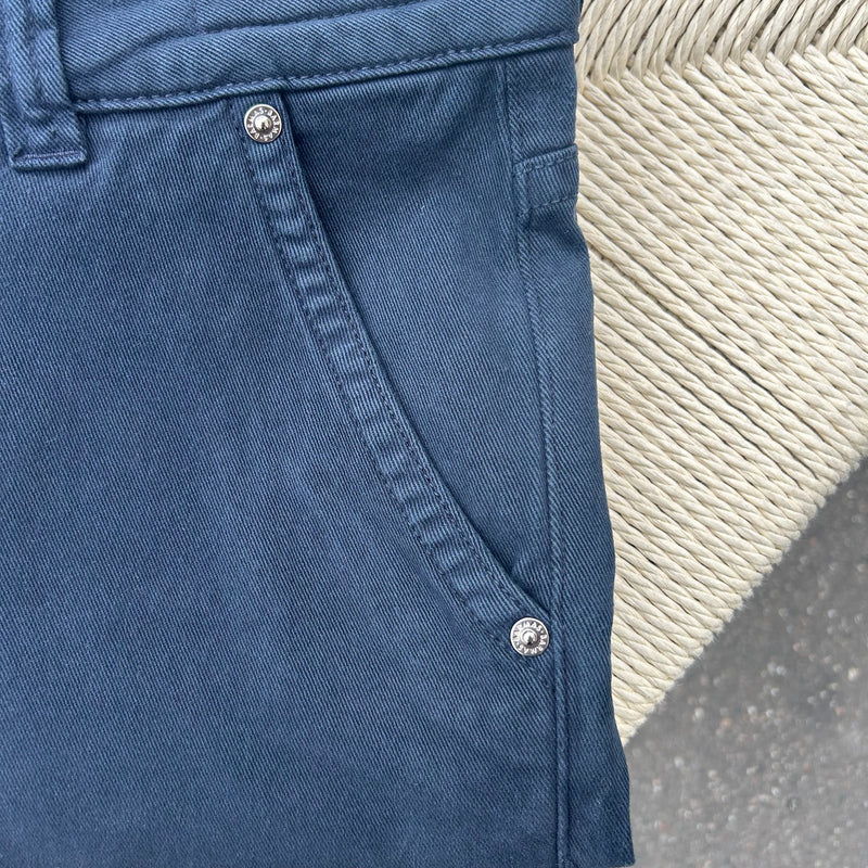 Pantalon chino bleu marine