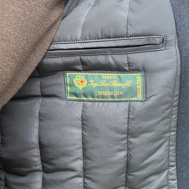 Gilet sans manches bleu marine laine Loro Piana