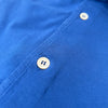 Chemise jersey de coton “Giza” bleu électrique