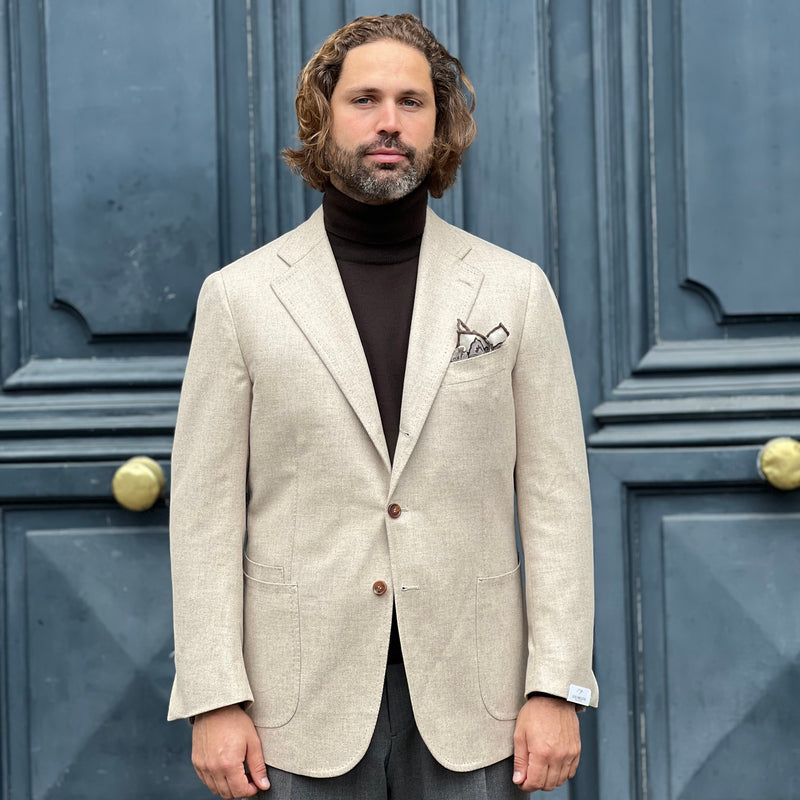 Veste napolitaine écru