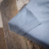 T-shirt "GIZA" coton Bleu denim - FEDELI